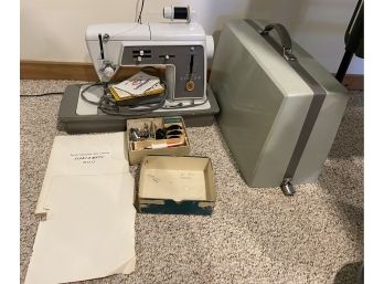 Circa 1970s Singer Portable Sewing Machine