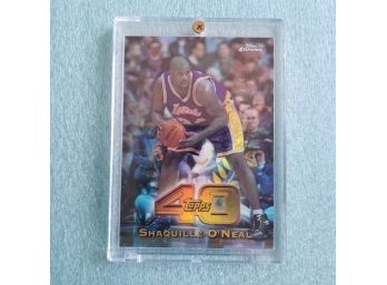 1998 Topps 40 Shaquille O'Neal - Basketball Trading Card