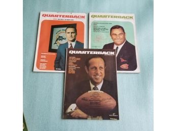 1970 Quarterback Magazines Volumes 8, 9, 10