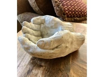 Concrete Loving Hands Sculpture