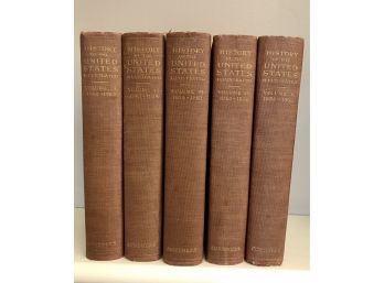 HISTORY OF THE UNITED STATES VOLUMES 1-5