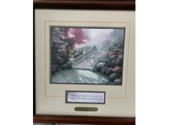 THOMAS KINKAIDE STAIRWAY TO PARADISE FRAMED ART