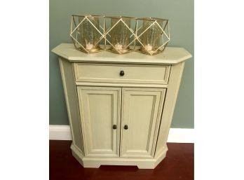 BALLARD Designs Accent Cabinet With Candle Holder