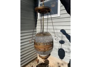 Gorgeous Daisy And Button Hanging Light/lantern