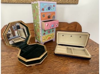 Various Jewelry Box Lot