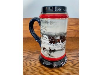 Collectible Budweiser Beer Stein - 1990 An American Tradition