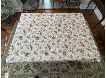 Pair Of Autumn Leaves Print Tablecloth (two Table Cloths)