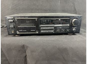 Kenwood Vintage Cassette Tape Deck