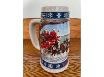 Collectible Budweiser Beer Stein - 1995 Lighting The Way Home