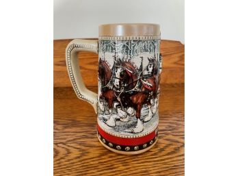 Collectible Budweiser Beer Stein - 1988