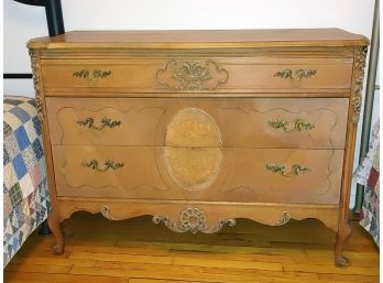 Country French Bedroom Low Dresser, Circa 1920s