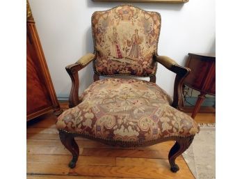 Antique Needlepoint Chair