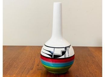 Vintage UTE Mountain Vase Signed