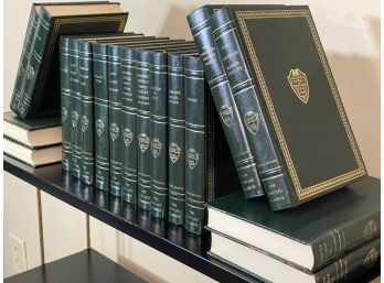 Collection Of Leather-bound Harvard Classics Deluxe Edition - 19 Books