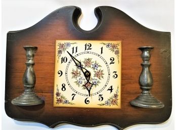 Vintage Siro Toffolon Wall Clock