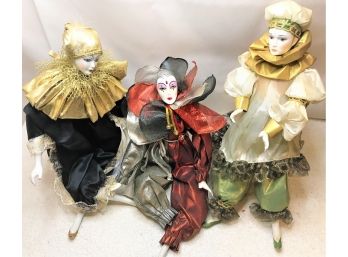 3 Porcleain Dolls