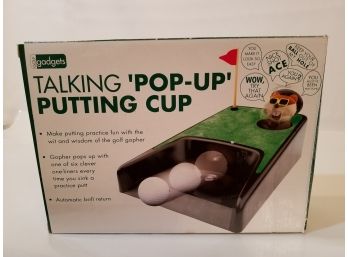 Talking Pop-up Putting Cup