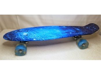 Blue Retro Skateboard