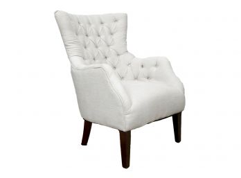 Madison Park Hannah Button Tufted Wing Chair