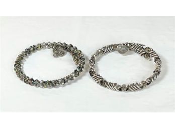 Retired Vintage Sixty Six-Alex & Ani Crystal Wrap Bracelets