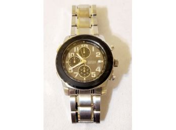 Guess Men's Stainless Steel Dive Watch