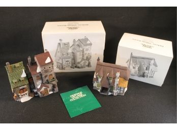 Original Dicken's Village Dept. 56 Houses 1990 Fagin's Hideaway & 1990 Maylie Cottage