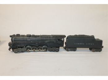 Super Rare Lionel 1946 #2020 6-8-6 Pennsylvania S2 Turbine With 2020W Tender