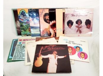 Fifteen Vintage Vinyl Records-ashford & Simpson, Dan Fogelberg, Martha Davis, The Drifters & More - Lot 1