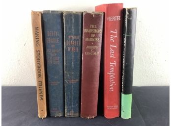 Lot Of 6 Vintage Books (1940s - 1960s)