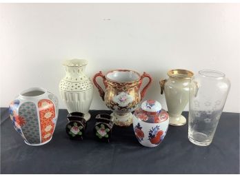 Lot Of Vases And Urns