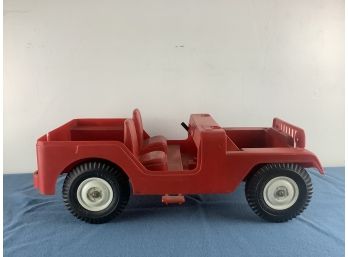 Large Plastic Marx Jeep