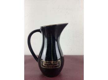 Johnnie Walker Black Label Scotch Pitcher