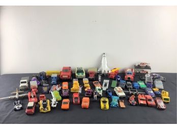 Large Mixed Lot Of Toy Vehicles