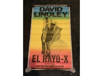 Vintage 1981 David Lindley El Rayo - X Poster