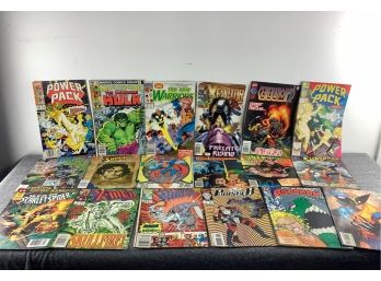 Lot Of 18 Mixed Comic Books