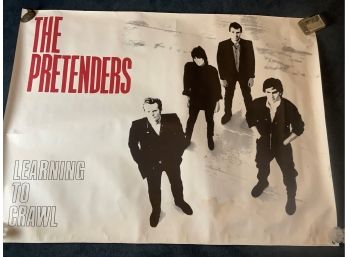 The Pretenders Learning To Crawl Poster (1983)