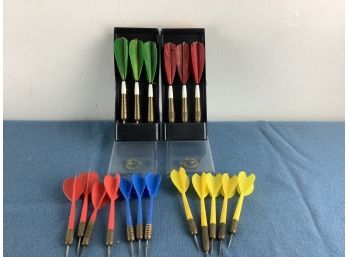 Lot Of Feather And Plastic Darts