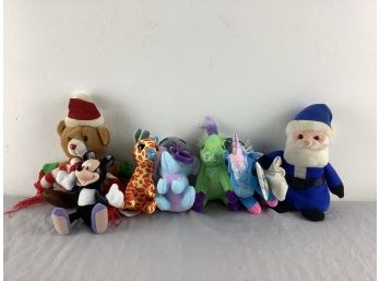 Lot Of 7 Small Plush Toys