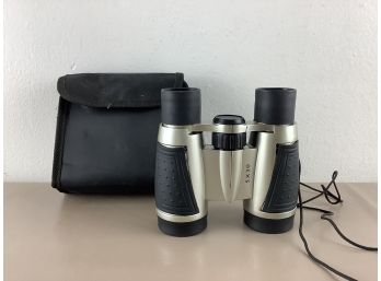 Field Glasses In Protective Case