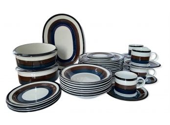 MCM Arabia 'Kaira' Dinnerware From Finland Partial Set