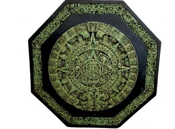 Vintage Aztec Calendar Circa 1960