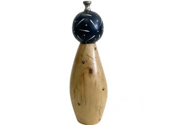 Signed Modern Artisan Made Pepper Mill