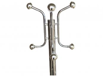 MCM Chrome Coat Rack 69'