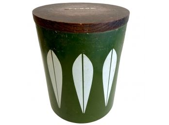 MCM CathrineHolm Green Lotus Flour Canister