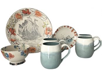 A Collection Of Ceramics From Anthropologie