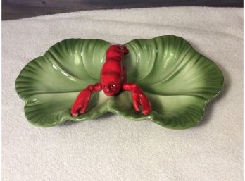 Vintage Ceramic Brad Keeler Lobster Tray/bowl