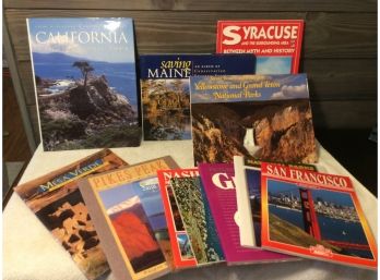 Lot Of United States Travel Books