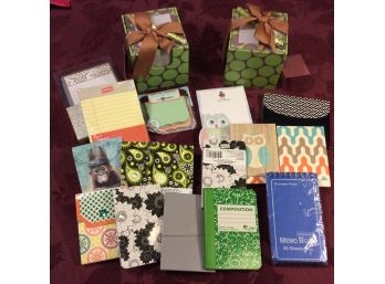 Large Lot Of Note/memo Pads