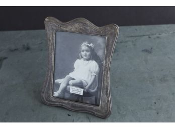 Vintage Silver Plate Standing Frame