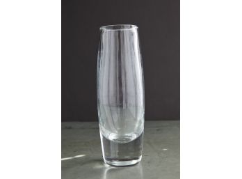 Modern Heavy Glass Vase